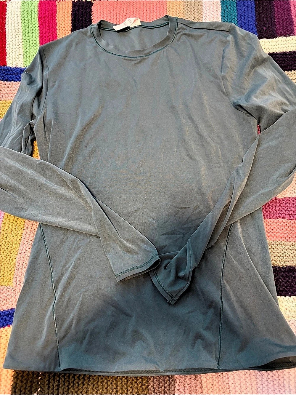 Lululemon Wunder most Long-Sleeve Shirt emerald Long Sleeve Tee
